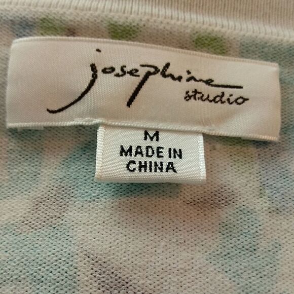 Josephine Studio printed button front top - Picture 8 of 8